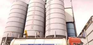 黑石粉和白石粉儲存罐