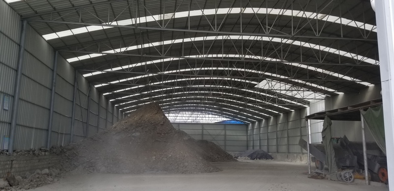 石頭原料儲(chǔ)存車間